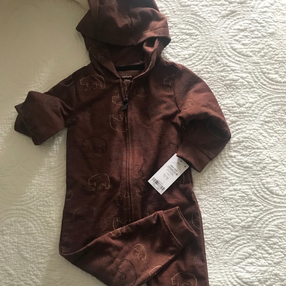 NWT bear one piece bodysuit